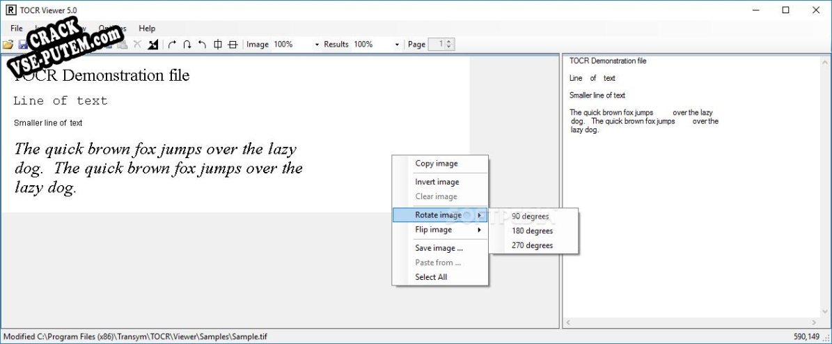 TOCR Viewer Pro (formerly Transym OCR) и crack patch (взлом)