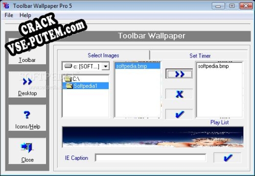 Toolbar Wallpaper Pro  + crack (кряк)