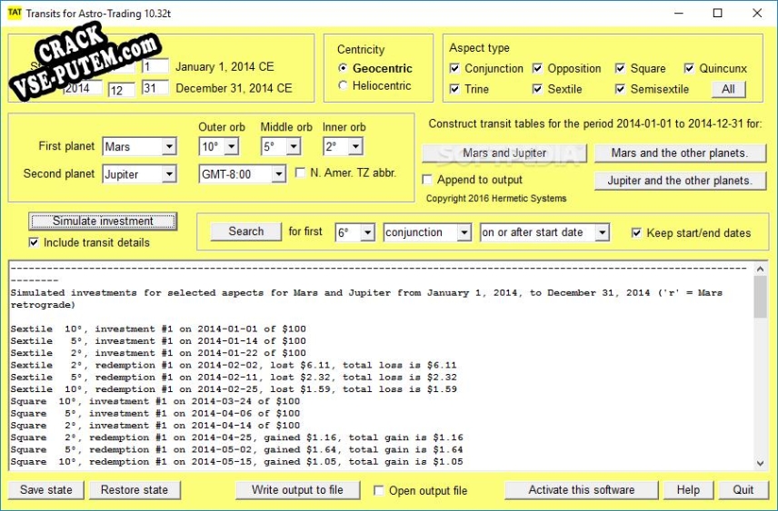 Transits for Astro-Trading  + crack (кряк)