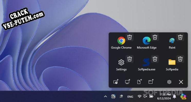 Tray Launcher с patch/keygen