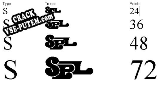 Взлом TrueType Logo Fonts