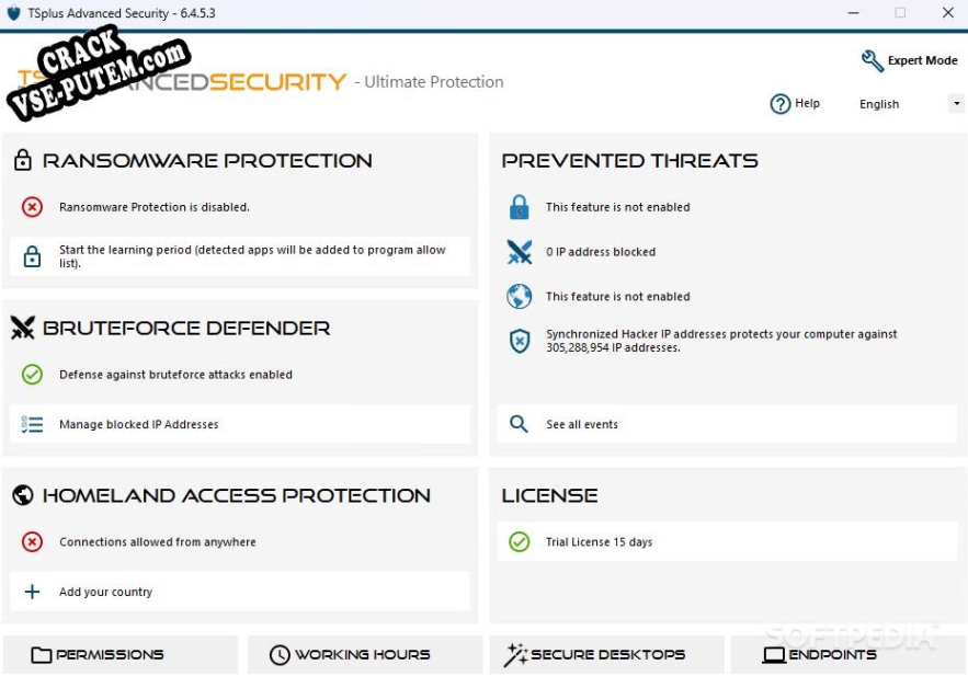 Keygen для TSplus Advanced Security