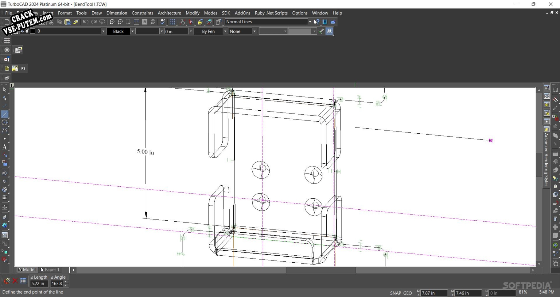 TurboCAD Platinum keygen (кейген)