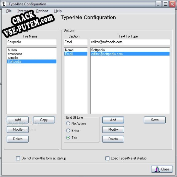 Взлом (keygen) Type4Me (formerly Type4Me Automatic Typing)