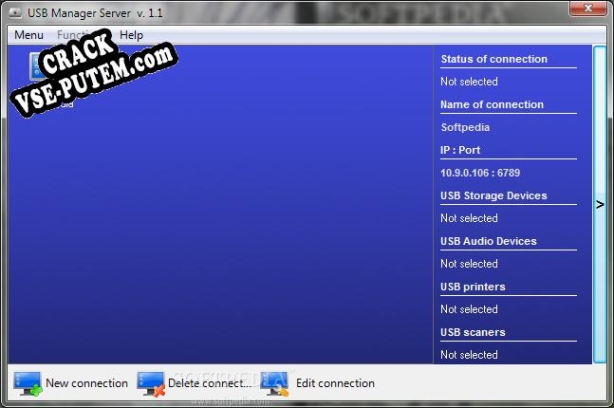 USB Manager Server-Client и crack patch (взлом)