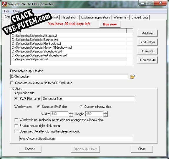 Keygen для VaySoft SWF to EXE Converter