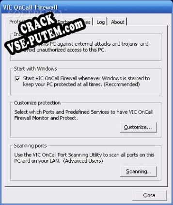 VIC OnCall Firewall с patch/keygen