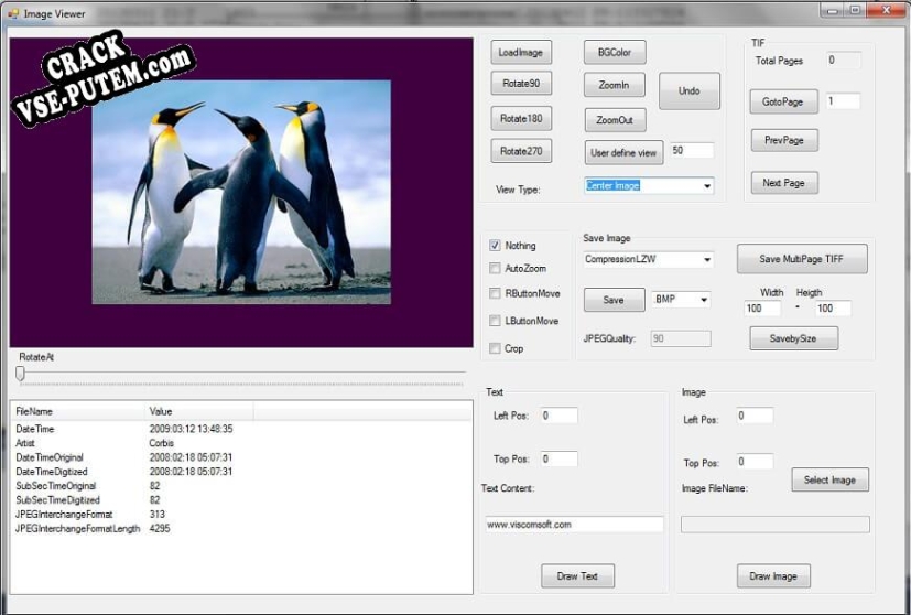 Viscomsoft .Net Image Viewer SDK + crack/ключ