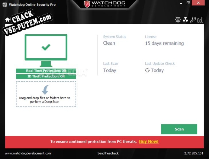Watchdog Online Security Pro keygen (кейген)