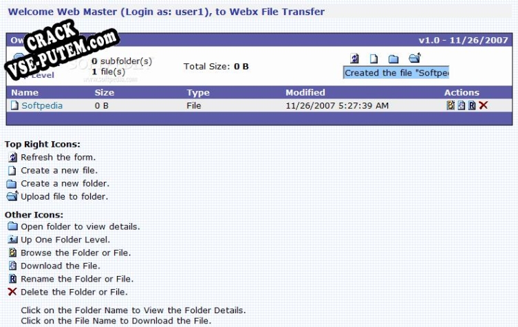 Webx ASP File Management + crack/ключ