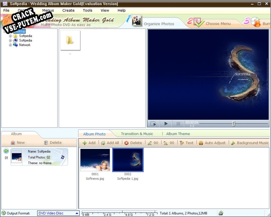 Crack для Wedding Album Maker Gold