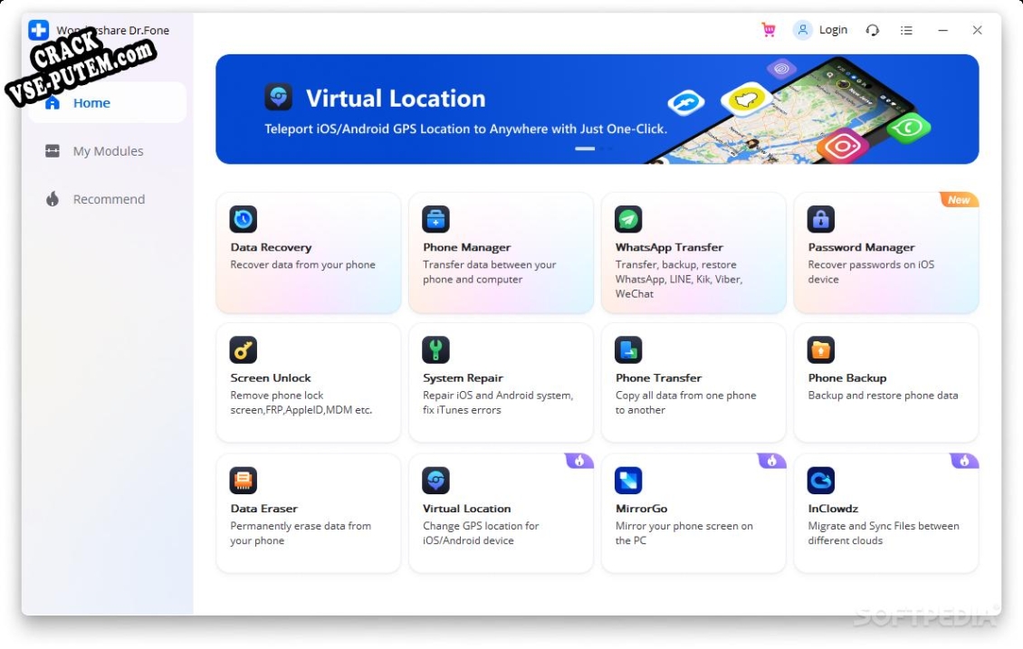 Wondershare Dr.Fone Toolkit for iOS keygen (кейген)