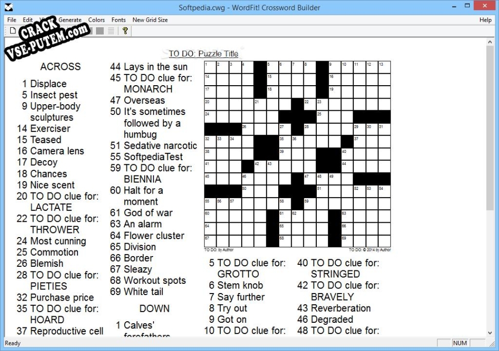 WordFit! Crossword Builder с patch/keygen