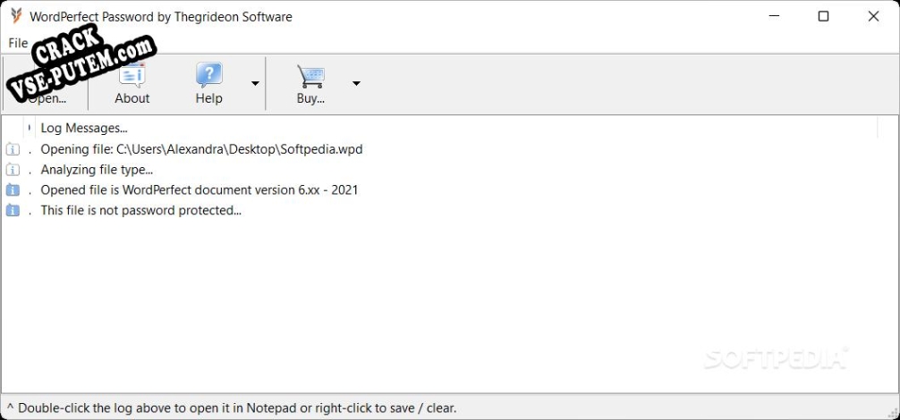 Crack для WordPerfect Password
