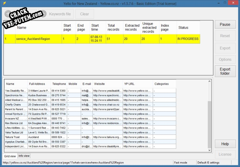 Взлом (keygen) Yello for New Zealand Basic Edition