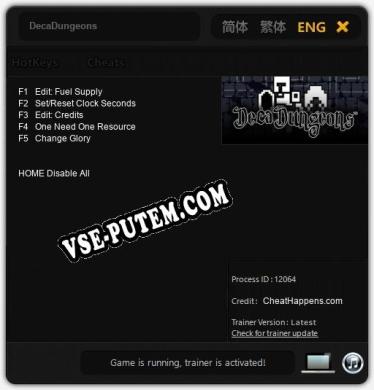 DecaDungeons: Трейнер +5 [v1.4]