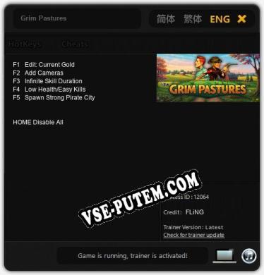 Grim Pastures: Читы, Трейнер +5 [FLiNG]