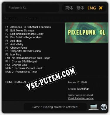 Pixelpunk XL: Трейнер +14 [v1.5]
