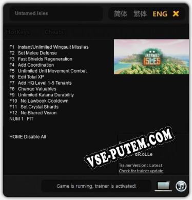 Untamed Isles: Читы, Трейнер +13 [dR.oLLe]